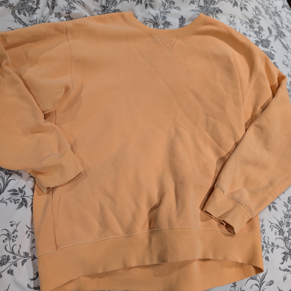 TNA Apricot Fleece-Lined Sweatshirt